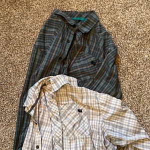 Arc’teryx Large plaid pattern shirts